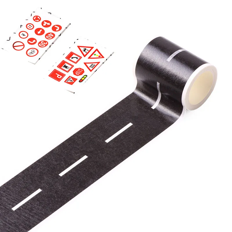 3PCS 5M Creative Traffic Railway Road Tape DIY Scrapbooking Craft Adhesive for Toy Car Tape
3PCS 5M Creative Traffic Railway Road Tape DIY Scrapbooking Craft Adhesive for Toy Car Tape