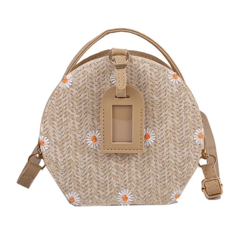 Handmade Half-Round Rattan Woven Straw Bag Summer Women Messenger Crossbody Bags Girls Small Beach Handbag 2021 New Bags
Handmade Half-Round Rattan Woven Straw Bag Summer Women Messenger Crossbody Bags Girls Small Beach Handbag 2021 New Bags