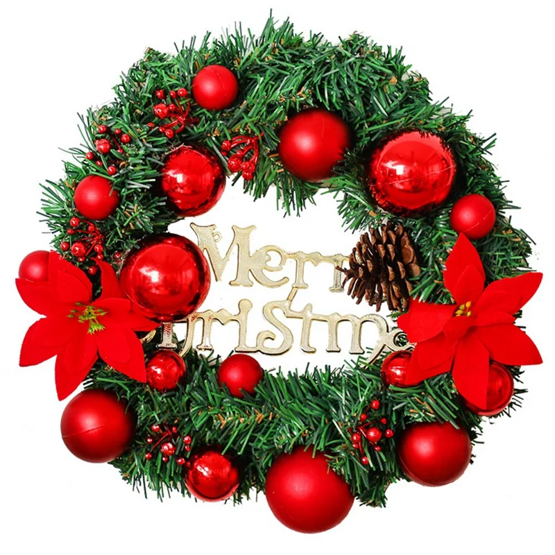 Christmas wreath merry christmas front door decoration wall for party decoration 11.8 inch artificial pine wreath
Christmas wreath merry christmas front door decoration wall for party decoration 11.8 inch artificial pine wreath