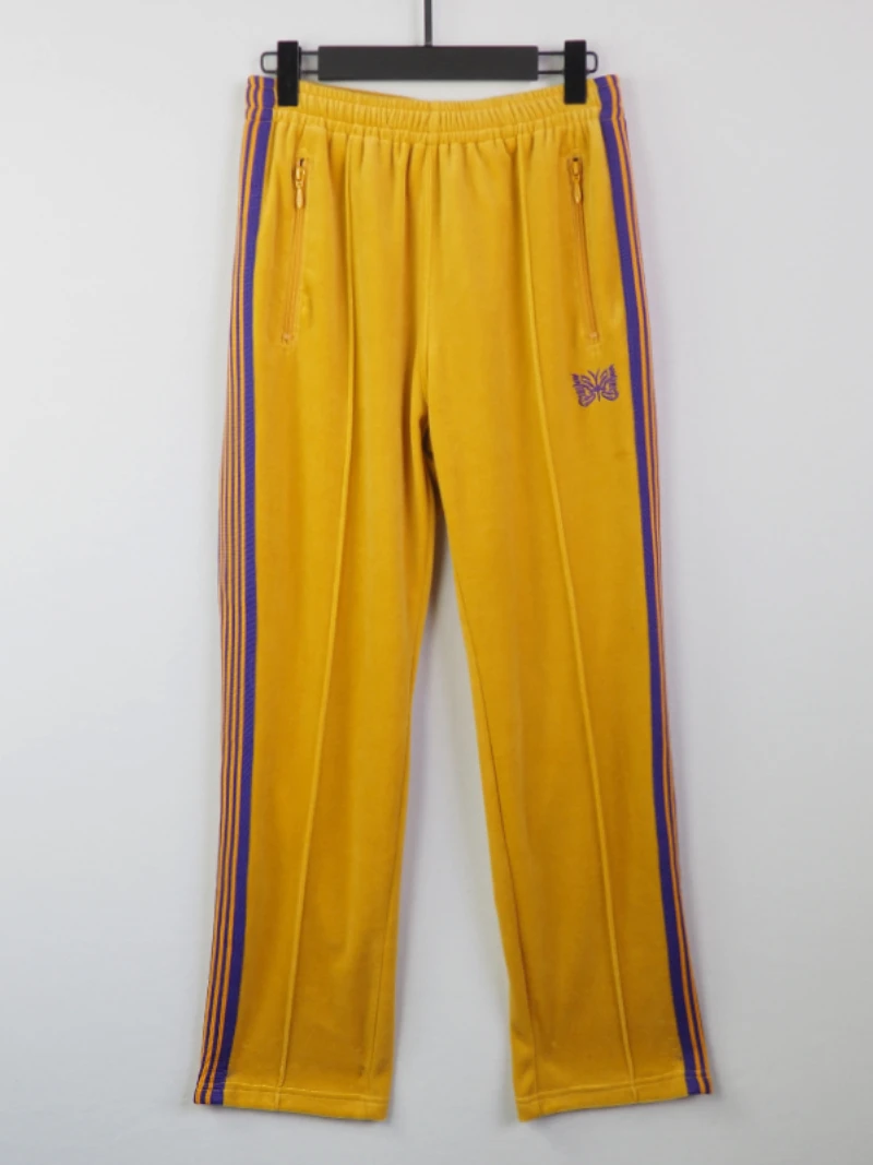 High Street Embroidery AWGE Needles Sweatpants Men Women 1:1 Quality Butterfly Striped Joggers Sports Velvet Pants Sweatpants
High Street Embroidery AWGE Needles Sweatpants Men Women 1:1 Quality Butterfly Striped Joggers Sports Velvet Pants Sweatpants