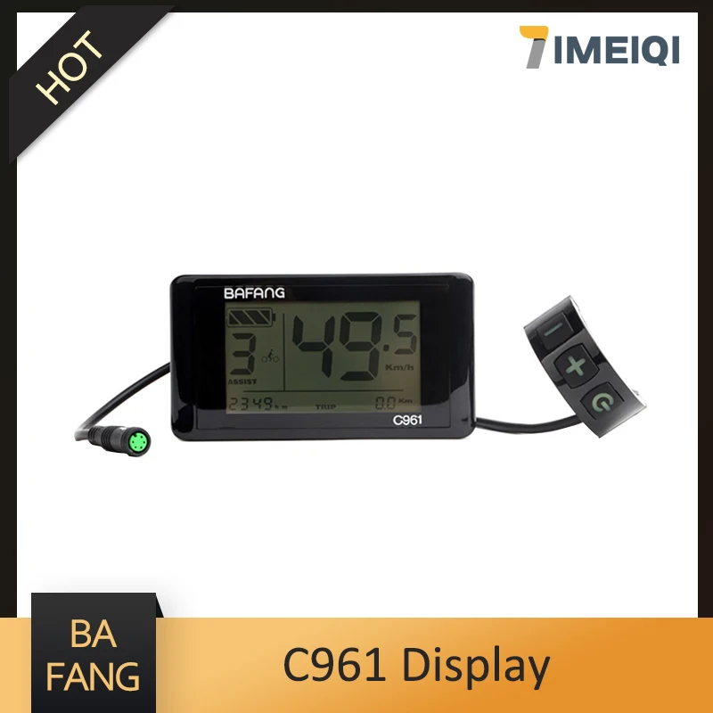 IMEIQI Bafang Electric Bicycle LCD C961 intelligent Display Conversion Kits Parts for 8FUN Mid Drive Motor Accessories
IMEIQI Bafang Electric Bicycle LCD C961 intelligent Display Conversion Kits Parts for 8FUN Mid Drive Motor Accessories