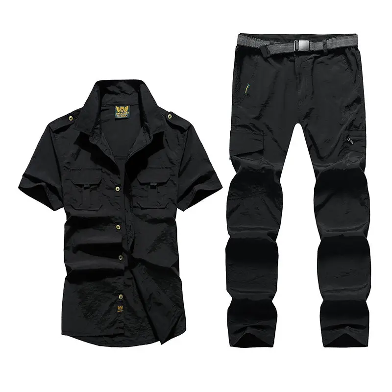 Men Summer Quick Dry Shirt Sport Hiking Climb Camping Trekking Fishing Pant Oversize 4XL Plus Size Trousers Waterproof Suit
Men Summer Quick Dry Shirt Sport Hiking Climb Camping Trekking Fishing Pant Oversize 4XL Plus Size Trousers Waterproof Suit