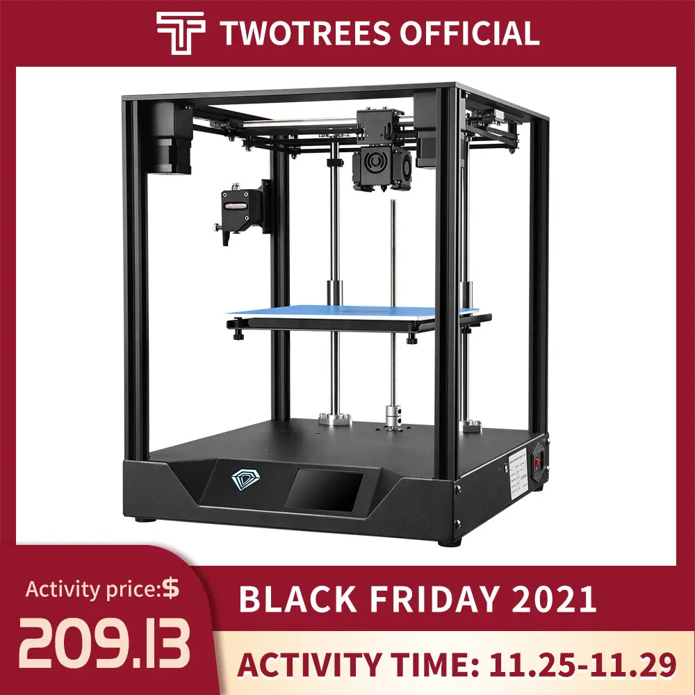 Twotrees 3d принтер SP-3 Core xy 3д принтер diy kit электроника с экструдером Горячая кровать MKS Robin Nano
Twotrees 3d принтер SP-3 Core xy 3д принтер diy kit электроника с экструдером Горячая кровать MKS Robin Nano