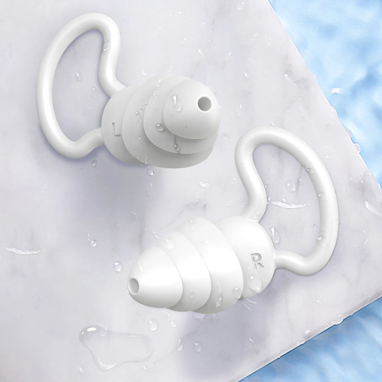 Portable Silicone Swimming Earplug Sleep Silicone Soundproof Noise Reduction Waterproof For Ears Earplug Soft Sleeping Earplugs
Portable Silicone Swimming Earplug Sleep Silicone Soundproof Noise Reduction Waterproof For Ears Earplug Soft Sleeping Earplugs