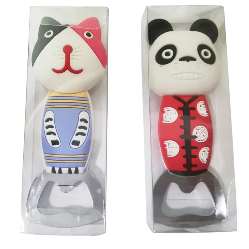 Creative Cartoon Shaped Beer Bottle Opener Silicone Handle Multiple Colors Openers Tools Small Gift for Friends Kitchen Gadgets
Creative Cartoon Shaped Beer Bottle Opener Silicone Handle Multiple Colors Openers Tools Small Gift for Friends Kitchen Gadgets
