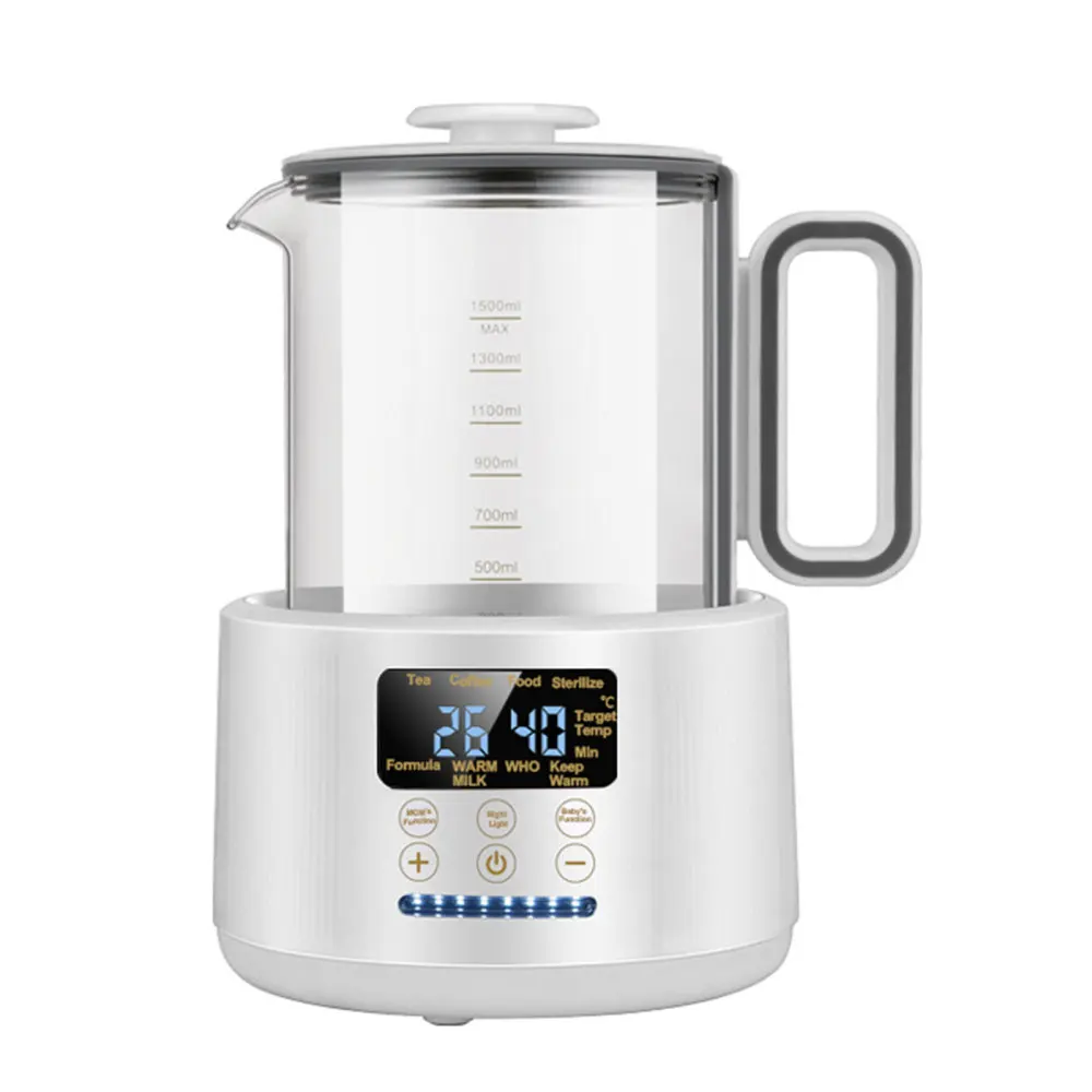 Constant Temperature Electric Heating Milk Warmer Health Pot Kettle PP Large-capacity Large Capacity 3 In 1 Thermostatic Bottle
Constant Temperature Electric Heating Milk Warmer Health Pot Kettle PP Large-capacity Large Capacity 3 In 1 Thermostatic Bottle