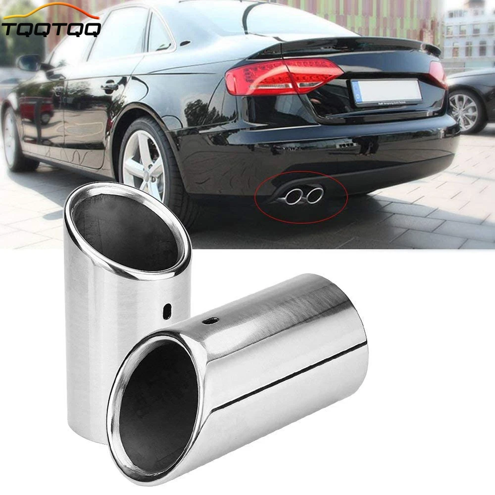 Exhaust Tips, 1 Pair Stainless Steel 2.9 Inch Exhaust Tail Pipe Muffler Tip Tailpipe for Audi A3 A4 B8 Q5 2009-2012
Exhaust Tips, 1 Pair Stainless Steel 2.9 Inch Exhaust Tail Pipe Muffler Tip Tailpipe for Audi A3 A4 B8 Q5 2009-2012