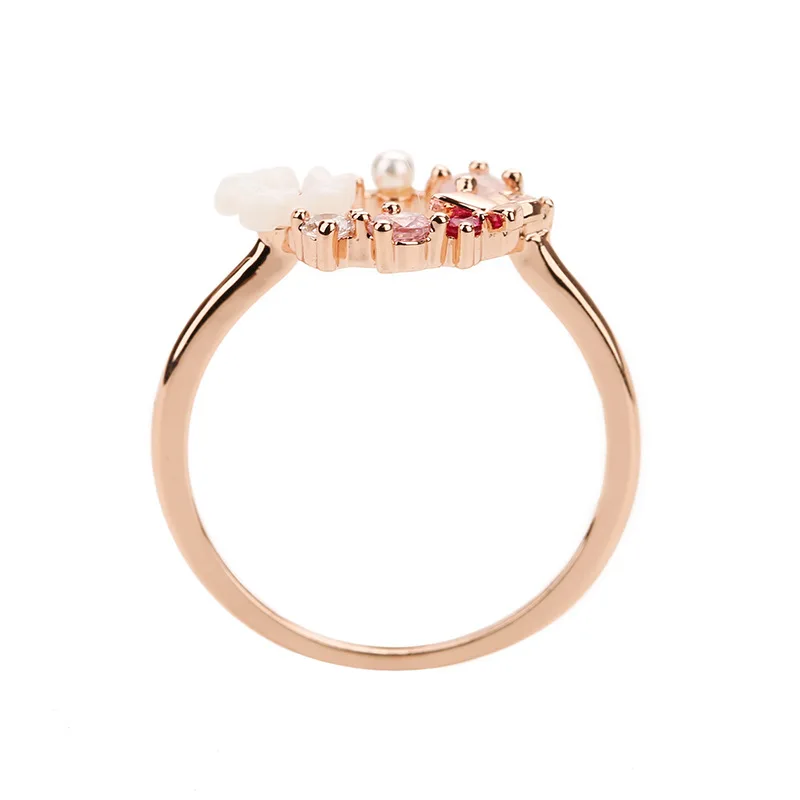 Fashion Creative Butterfly Flowers Crystal Finger Wedding Rings for Women Rose Gold Zircon Glamour Ring Jewelry Girl Gift
Fashion Creative Butterfly Flowers Crystal Finger Wedding Rings for Women Rose Gold Zircon Glamour Ring Jewelry Girl Gift