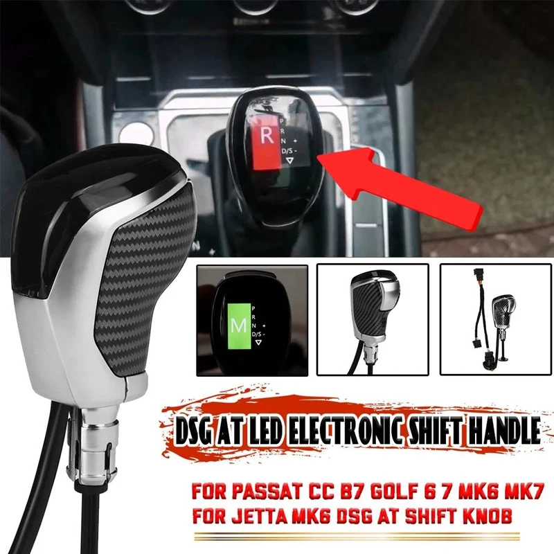 DSG AT Synchronize LED Electronic Display Gear Shift Knob Handball for Golf 6 7 Passat CC B7 Jetta Tiguan Touran
DSG AT Synchronize LED Electronic Display Gear Shift Knob Handball for Golf 6 7 Passat CC B7 Jetta Tiguan Touran