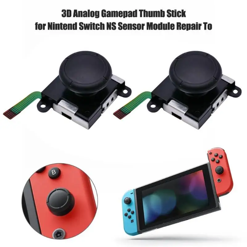 50 шт., заменяемые 3D аналоговые фонарики для контроллера Nintendo Switch NS JoyCon для Nintendo Switch Lite
50 шт., заменяемые 3D аналоговые фонарики для контроллера Nintendo Switch NS JoyCon для Nintendo Switch Lite