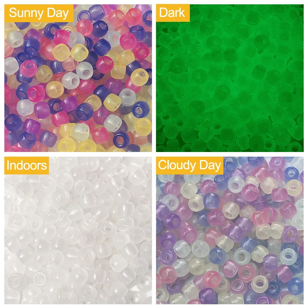 pandahall 1 Box Luminous Resin European Beads for Jewelry Necklace Bracelet DIY Making Clear 8x6mm Hole: 4mm about 500pcs/box
pandahall 1 Box Luminous Resin European Beads for Jewelry Necklace Bracelet DIY Making Clear 8x6mm Hole: 4mm about 500pcs/box