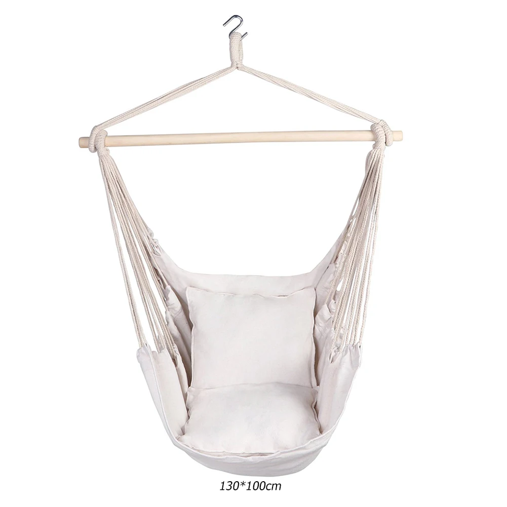 Portable Canvas Hammock Chair Swing Indoor Garden Sports Home Travel Leisure Hiking Camping Stripe Hammock Hanging Bed 
Portable Canvas Hammock Chair Swing Indoor Garden Sports Home Travel Leisure Hiking Camping Stripe Hammock Hanging Bed