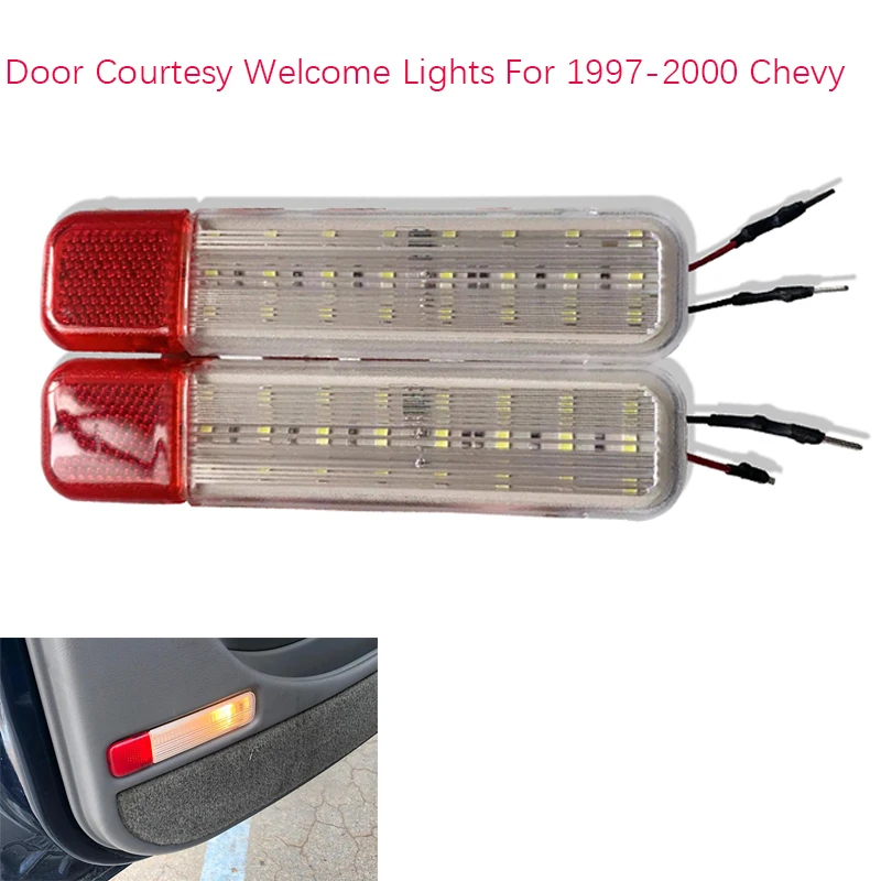 15021518 15021517 Car Led Door Courtesy Welcome Lights Footwell Luggage Light For Chevy & GMC C/K Series Pickup 1997 ~ 2000
15021518 15021517 Car Led Door Courtesy Welcome Lights Footwell Luggage Light For Chevy & GMC C/K Series Pickup 1997 ~ 2000