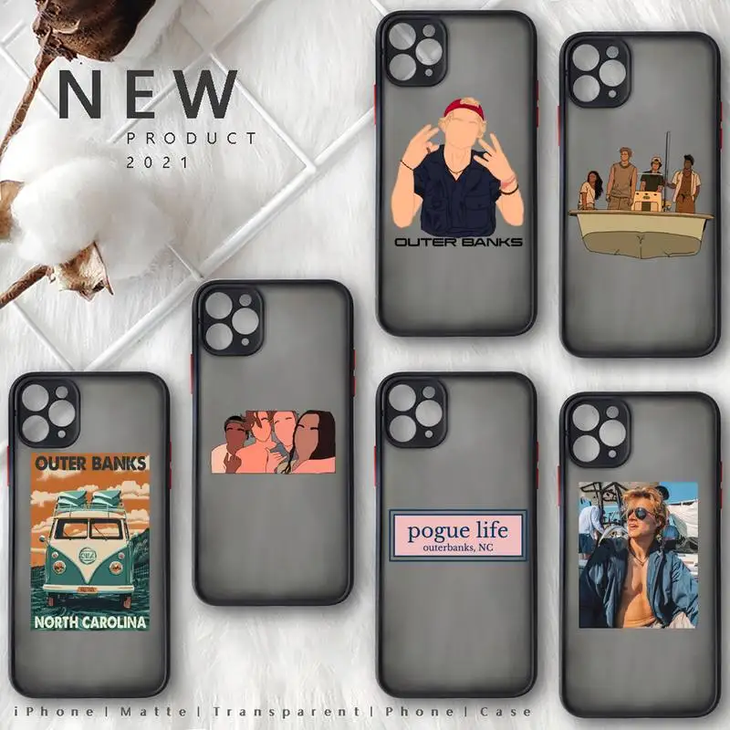Outer Banks-Livin' The Pogue Life Phone Case For iphone 12 11 8 7 plus mini x xs xr pro max matte transparent cover
Outer Banks-Livin' The Pogue Life Phone Case For iphone 12 11 8 7 plus mini x xs xr pro max matte transparent cover