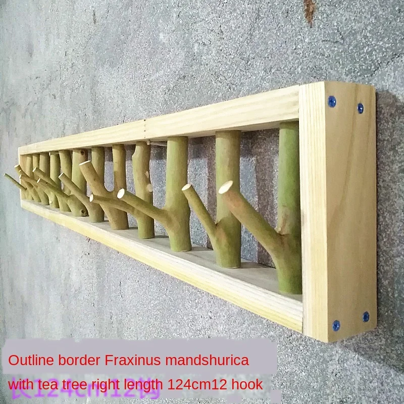 Strong load-bearing creative hanger beautiful practical coat hat hook entrance wall hanging wood rack firm steady
Strong load-bearing creative hanger beautiful practical coat hat hook entrance wall hanging wood rack firm steady