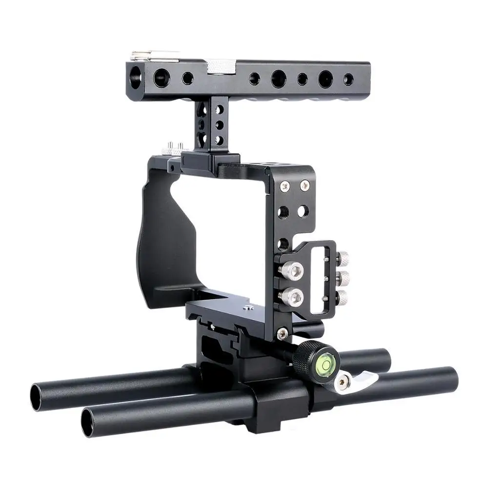 YELANGU C6 DSLR Camera Cage for A6 cage A6000/A6300/A6500 Professional DSLR Equipment
YELANGU C6 DSLR Camera Cage for A6 cage A6000/A6300/A6500 Professional DSLR Equipment