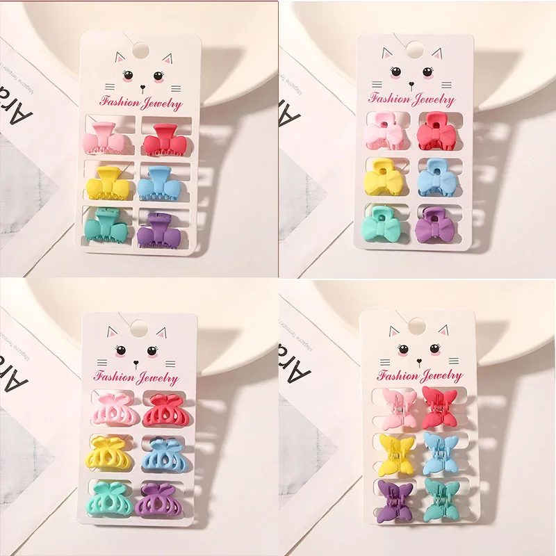 6PCS/Lot Korean Fashion Acrylic Small Crab Hair Claw Clip Women Girls Cute Plastic Barrette Clamp Hairpin Hair Accessories
6PCS/Lot Korean Fashion Acrylic Small Crab Hair Claw Clip Women Girls Cute Plastic Barrette Clamp Hairpin Hair Accessories