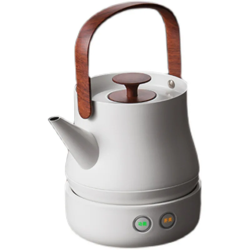 Portable White Kettle Decorated Black Grip Modern Tea Warmer Kettle Smart Stainless Chaleira Branca Kitchen Appliances OB50SH
Portable White Kettle Decorated Black Grip Modern Tea Warmer Kettle Smart Stainless Chaleira Branca Kitchen Appliances OB50SH