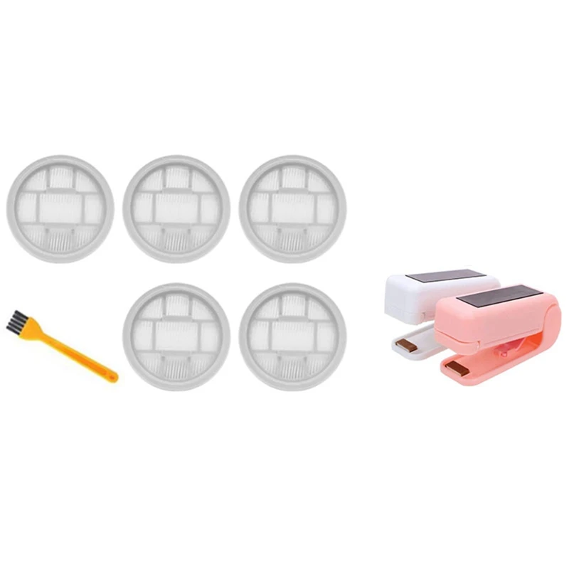 Тепла запаиватель пакетов (2 шт. в упаковке) с ручкой вакуумный очиститель воздуха Hepa фильтр 5 шт.
Тепла запаиватель пакетов (2 шт. в упаковке) с ручкой вакуумный очиститель воздуха Hepa фильтр 5 шт.