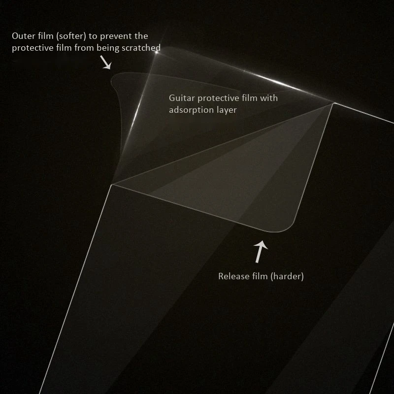 Transparent Guitar Pick Guard Droplets or Bird Self-Adhesive Pick Guard Protects Your Guitar Surface
Transparent Guitar Pick Guard Droplets or Bird Self-Adhesive Pick Guard Protects Your Guitar Surface