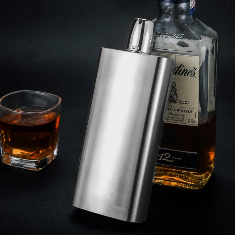 Stainless Steel Hip Flask Portable Practical Outdoor Hip Flask Flagon High Quality Botella Licor Kitchen Dining Bar DI50JH
Stainless Steel Hip Flask Portable Practical Outdoor Hip Flask Flagon High Quality Botella Licor Kitchen Dining Bar DI50JH