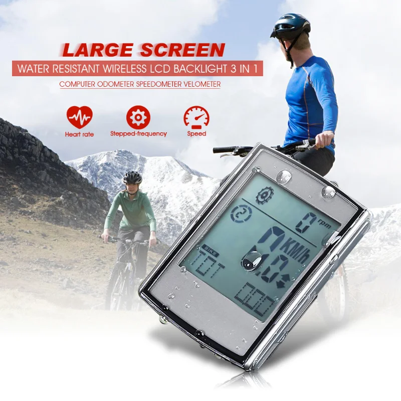 Professional Wireless Computer Bicycle Computer Rhythm Speed Meter Heart Rate Monitor Bike Accessories Power Meter Cycling
Professional Wireless Computer Bicycle Computer Rhythm Speed Meter Heart Rate Monitor Bike Accessories Power Meter Cycling