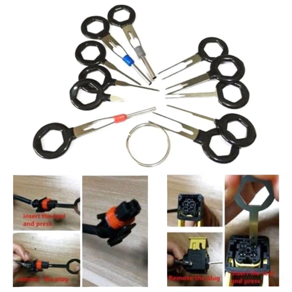 Car Plug Terminal Removal Tool Set Key Pin Car Wire Crimp Connector Puller Multi-specification Home Car Mechanical Maintenance
Car Plug Terminal Removal Tool Set Key Pin Car Wire Crimp Connector Puller Multi-specification Home Car Mechanical Maintenance
