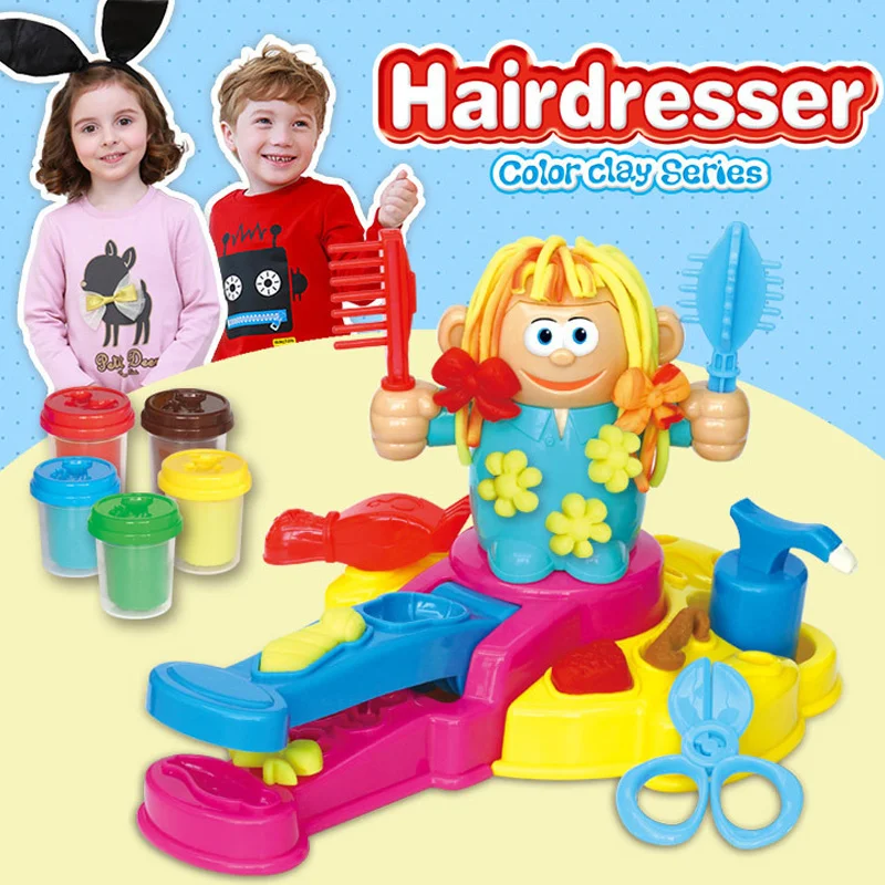 1 Set Modeling Clay Toys Educational Role Paly DIY Hairdresser Model for Children Kids BM88
1 Set Modeling Clay Toys Educational Role Paly DIY Hairdresser Model for Children Kids BM88