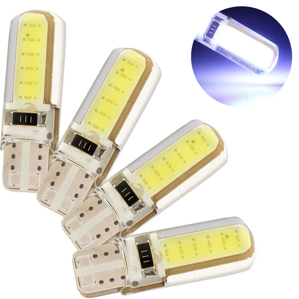 YSY 100 шт. T10 194 168 COB 12SMD SILICA W5W 12 светодиодных ламп для чтения В постоянного тока