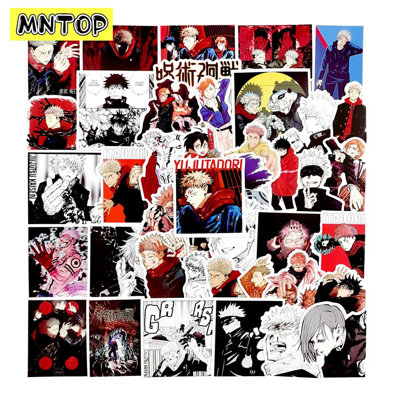 10/30/50Pcs/set Jujutsu Kaisen Cartoon Anime Graffiti Waterproof Stickers For Refrigerator Motorcycle Skateboards Laptop Luggage
10/30/50Pcs/set Jujutsu Kaisen Cartoon Anime Graffiti Waterproof Stickers For Refrigerator Motorcycle Skateboards Laptop Luggage