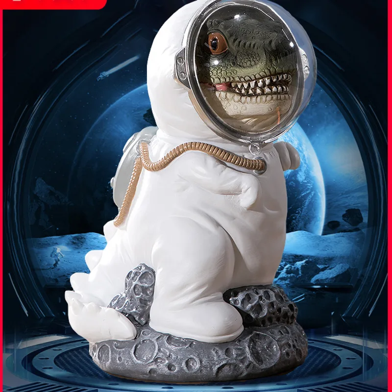 Creative Astronaut Dinosaur Resin Money Box Cartoon High Capacity Simulation Animal Piggy Bank Children Britbday Gift X5245
Creative Astronaut Dinosaur Resin Money Box Cartoon High Capacity Simulation Animal Piggy Bank Children Britbday Gift X5245