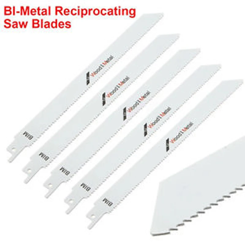 1x 225mm 9'' BI-Metal Reciprocating Saw Blade Flexible For Metal & Wood Fast Cutting Woodworking Tools
1x 225mm 9'' BI-Metal Reciprocating Saw Blade Flexible For Metal & Wood Fast Cutting Woodworking Tools