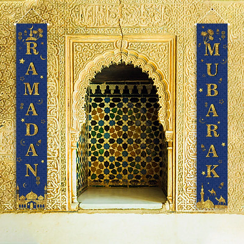 Ramadan Mubarak Door Curtain Banner Porch Couplet for Eid Mubarak Home Decor Hanging Flag Ramadan Kareem Muslim Islamic Eid Gift
Ramadan Mubarak Door Curtain Banner Porch Couplet for Eid Mubarak Home Decor Hanging Flag Ramadan Kareem Muslim Islamic Eid Gift