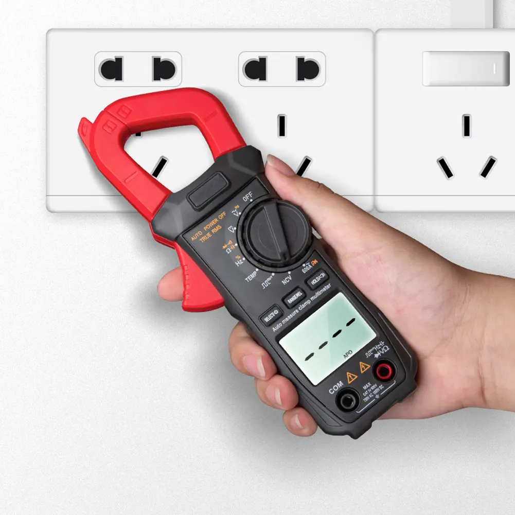 Digital Clamp Meter Multimeter Voltmeter ST209 DC AC Voltage Current LCD Display Range Capacitance Resistance Frequency Tester
Digital Clamp Meter Multimeter Voltmeter ST209 DC AC Voltage Current LCD Display Range Capacitance Resistance Frequency Tester