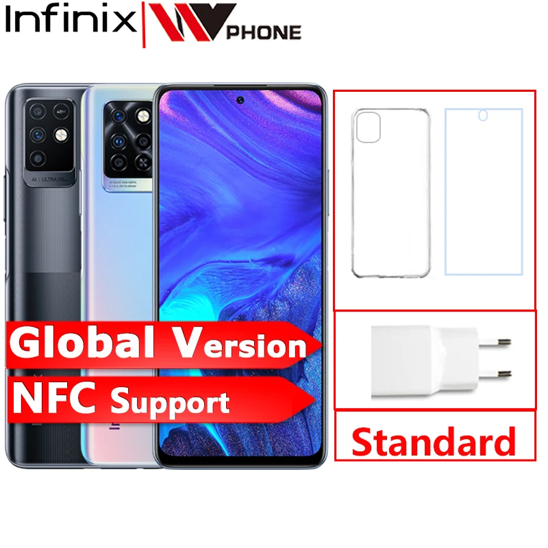Смартфон Infinix Note 10 Pro телефон с NFC дисплей 6 95 дюйма 33 Вт аккумулятор 5000 Helio G95 камера