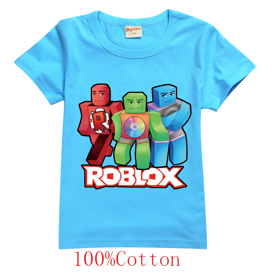 Fashion Summer Children's short-sleeved T-shirt Robloxing cartoon pattern for boys girls Kids Sport Tops Teen Children Clothing
Fashion Summer Children's short-sleeved T-shirt Robloxing cartoon pattern for boys girls Kids Sport Tops Teen Children Clothing