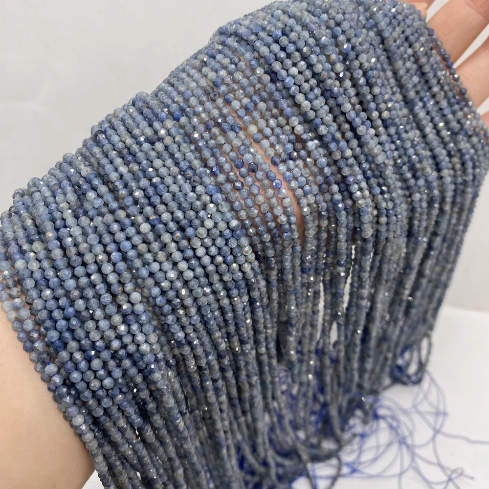 Blue Aventurine AAA100% Natural Stone Semi-precious Stone Faceted Beads for Jewelry Making DIY Necklace Bracelet 3mm 36cm Gifts
Blue Aventurine AAA100% Natural Stone Semi-precious Stone Faceted Beads for Jewelry Making DIY Necklace Bracelet 3mm 36cm Gifts