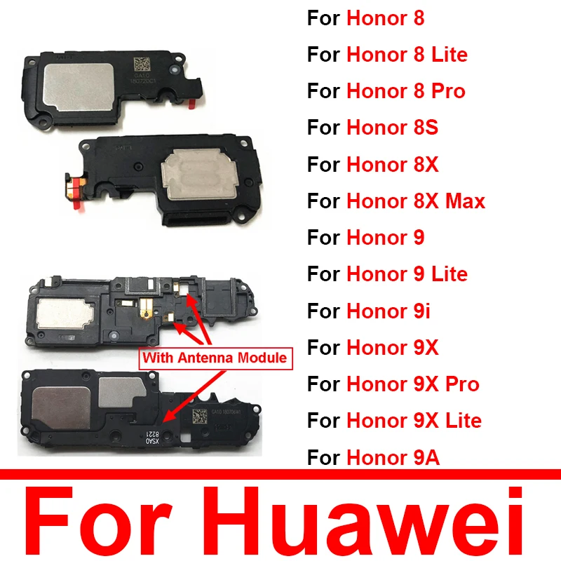 

Loud-speaker Buzzer Module For Huawei Honor 8 9 9X Lite 8 9X Pro 9X 9A 9i 8S 8X Max Ringer Louder Speaker Flex Cable Replacement