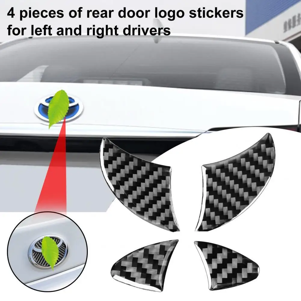 4Pcs Logo Trim Anti-corrosive Lightweight Carbon Fiber Exterior Rear Trunk Logo Panel Trim Sticker for Toyota Corolla 2014-2018
4Pcs Logo Trim Anti-corrosive Lightweight Carbon Fiber Exterior Rear Trunk Logo Panel Trim Sticker for Toyota Corolla 2014-2018