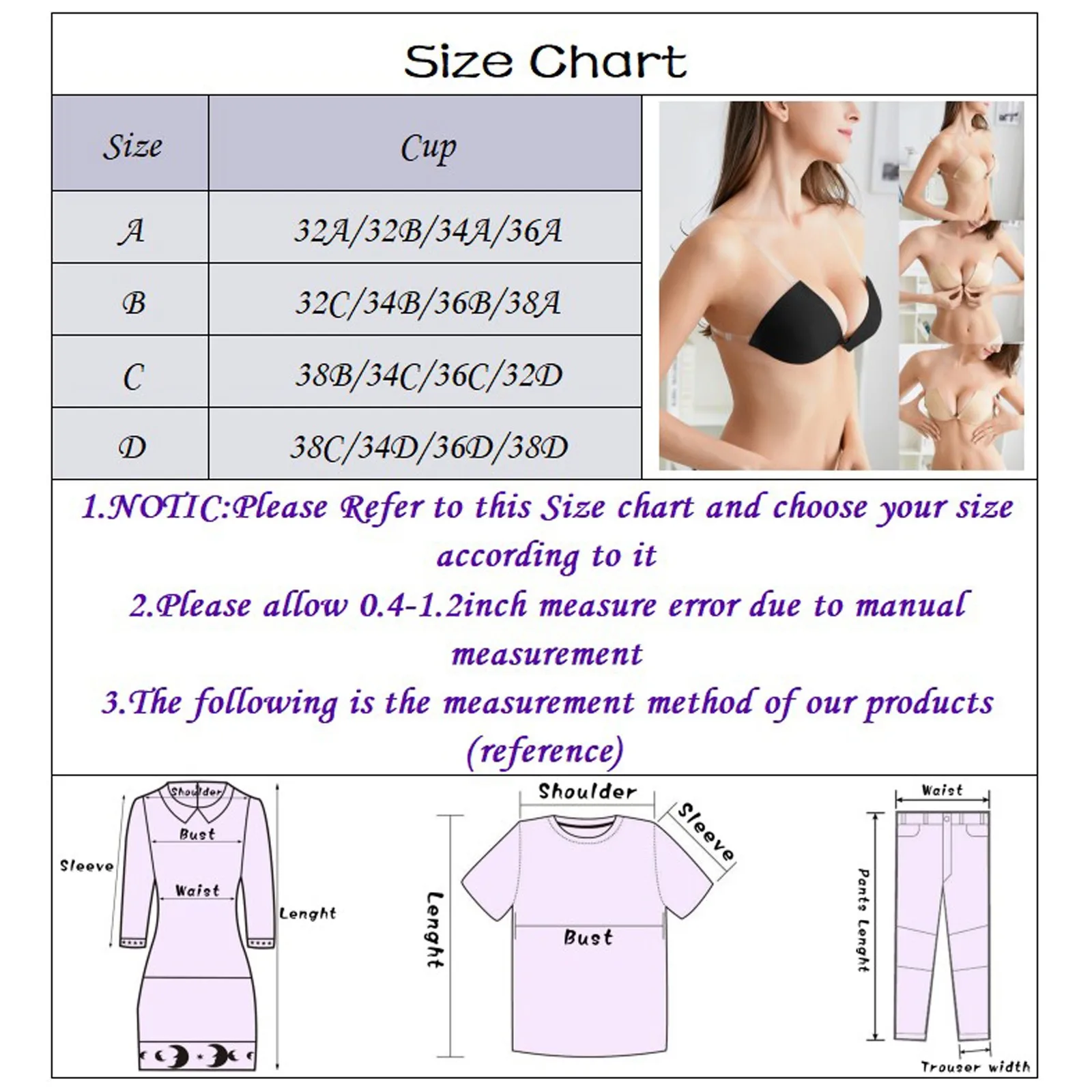 Invisible Push Up Bra Underwear For Wedding Dress Bras With Transparent Straps Backless Bralette Lingerie Intimates Accessories
Invisible Push Up Bra Underwear For Wedding Dress Bras With Transparent Straps Backless Bralette Lingerie Intimates Accessories