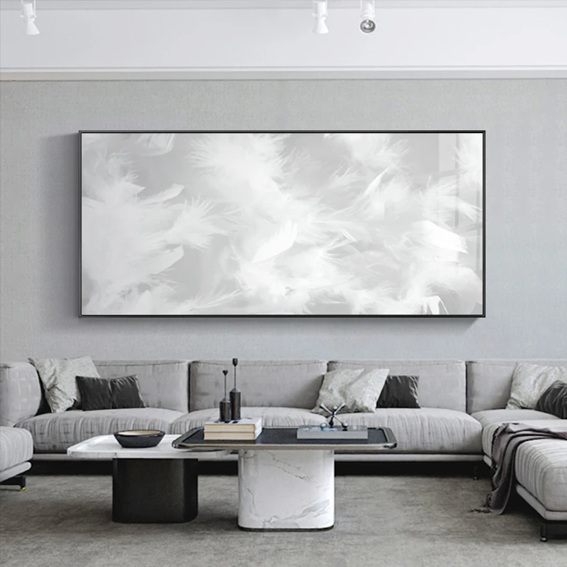 Decorative White Feather Wall Painting High-Grade Office Living Room Bedroom Bedside 40X80Inch(100X200CM)
Decorative White Feather Wall Painting High-Grade Office Living Room Bedroom Bedside 40X80Inch(100X200CM)
