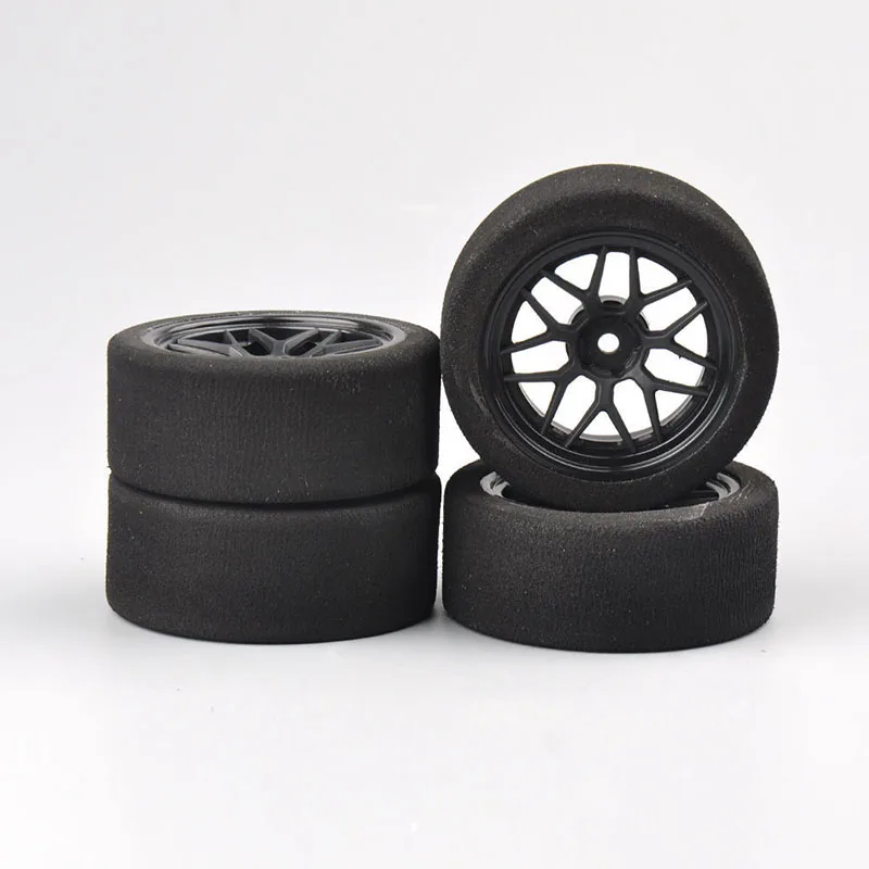 4Pcs 1/10 Racing Foam Tire Wheel Model Rim Set 12mm Hex 22002 For HSP HPI 1:10 On-road RC Car
4Pcs 1/10 Racing Foam Tire Wheel Model Rim Set 12mm Hex 22002 For HSP HPI 1:10 On-road RC Car