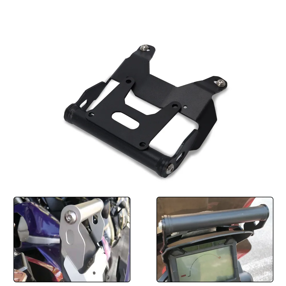 Motorcycle Front Stand Holder Smartphone For HONDA X-ADV 750 XADV XADV750 GPS Bar Mobile Phone bracket GPS black 
Motorcycle Front Stand Holder Smartphone For HONDA X-ADV 750 XADV XADV750 GPS Bar Mobile Phone bracket GPS black