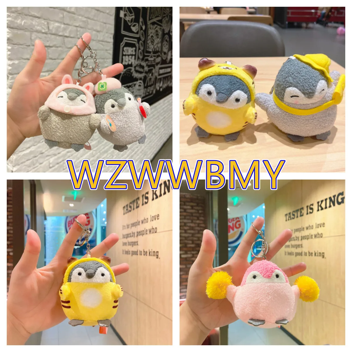 Cute Animal Plush Penguin Keychains Bag Pendant Mini Key Chain Doll Kawaii Cartoon Animals Keyring Holder Soft Toys
Cute Animal Plush Penguin Keychains Bag Pendant Mini Key Chain Doll Kawaii Cartoon Animals Keyring Holder Soft Toys