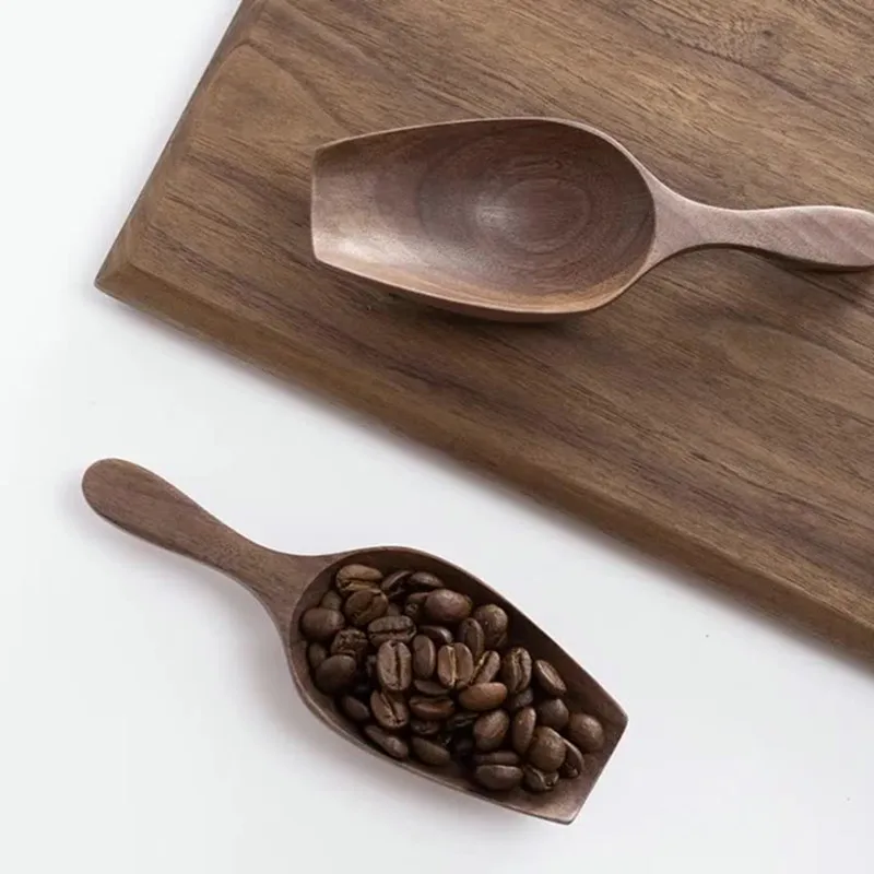 Black Walnut Wooden Shovel For Ice Grain Coffee Beans Scoops Bar Ice Scraper Rice/Tea/Food Spoon Coffee Supplies
Black Walnut Wooden Shovel For Ice Grain Coffee Beans Scoops Bar Ice Scraper Rice/Tea/Food Spoon Coffee Supplies