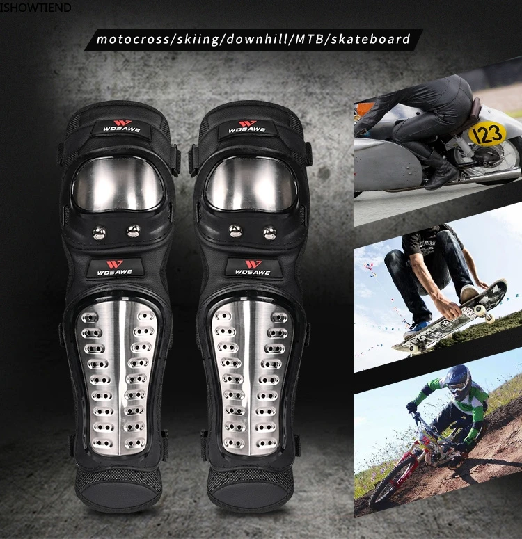 Motorbike Stainless Steel Riding Protection Knee Elbow Protection Off-Road Anti Fall Protective Kneepad Motorcycle Accessories
Motorbike Stainless Steel Riding Protection Knee Elbow Protection Off-Road Anti Fall Protective Kneepad Motorcycle Accessories