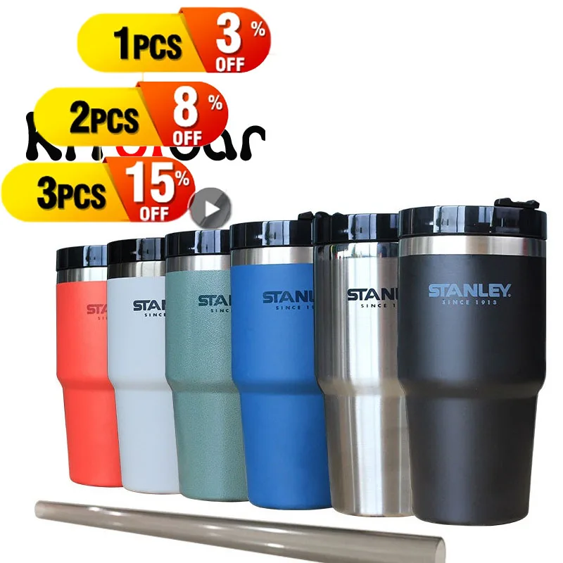 Caneca Stanley Copo 304 стальной соломенный автомобильный чайник с изоляцией и охлаждающей чашкой с широким горлышком
Caneca Stanley Copo 304 стальной соломенный автомобильный чайник с изоляцией и охлаждающей чашкой с широким горлышком