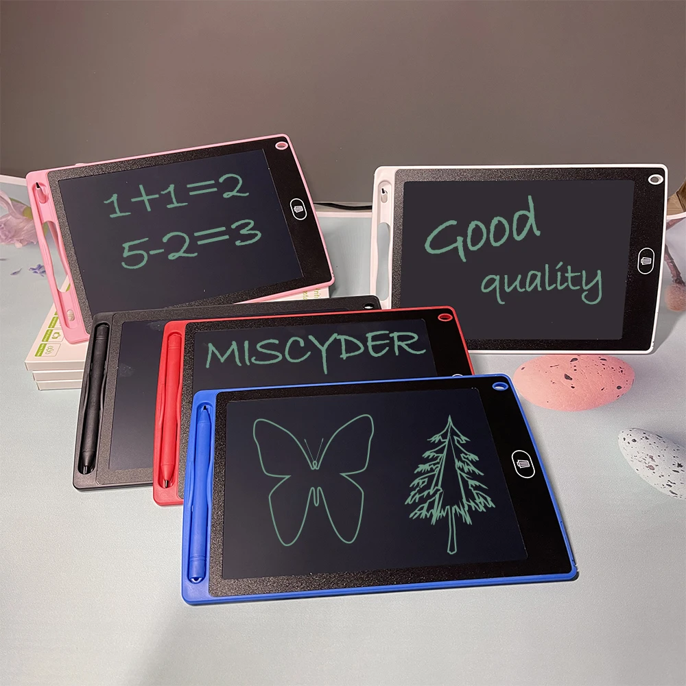 Drawing Tablet 8.5" LCD Colorful Writing Tablet Electronics Graphic Board Ultra-thin Portable Handwriting Pads Kids Gifts
Drawing Tablet 8.5" LCD Colorful Writing Tablet Electronics Graphic Board Ultra-thin Portable Handwriting Pads Kids Gifts