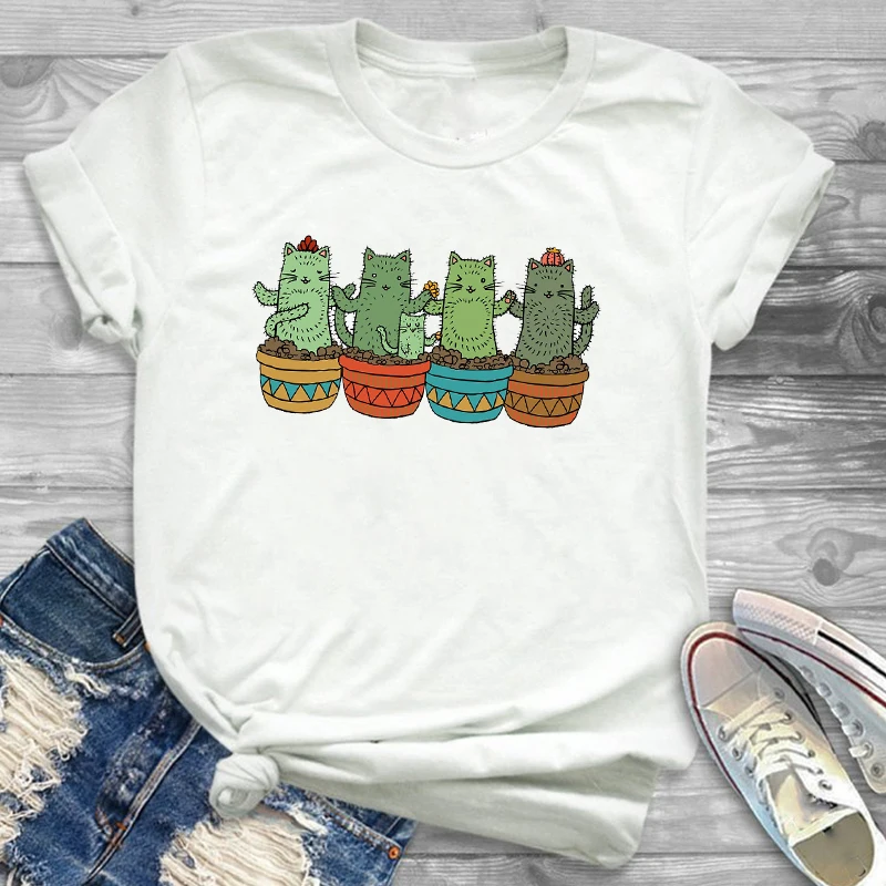 Women's T-shirt Fashion Free Hug Plants Cactus Print Womens Female Graphic T Shirt T-Shirt Streetwear Camisas Tee Shirt T-shirts
Women's T-shirt Fashion Free Hug Plants Cactus Print Womens Female Graphic T Shirt T-Shirt Streetwear Camisas Tee Shirt T-shirts