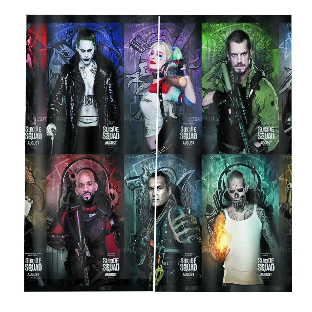 European Style Window Curtain Blackout 3D Curtains For Living Room Bedroom Cool game character Printing Kids Room Curtain
European Style Window Curtain Blackout 3D Curtains For Living Room Bedroom Cool game character Printing Kids Room Curtain